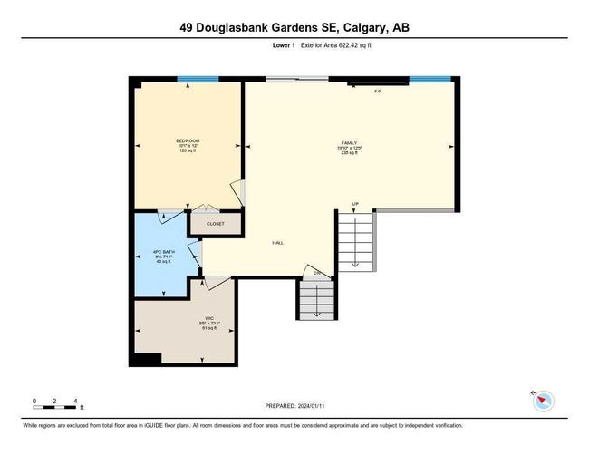 49 Douglasbank Gardens Se, Home with 3 bedrooms, 3 bathrooms and 4 parking in Calgary AB | Image 49