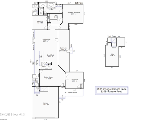 1105 Congressional Ln, Wilmington, NC, 28411-8305 | Card Image