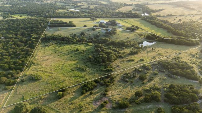 Aerial view of property's location with property boundaries highlighted and rural landscape | Image 4