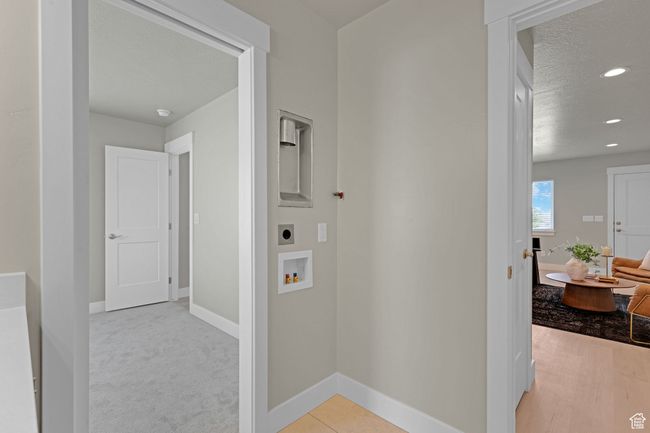 Hall featuring baseboards and recessed lighting | Image 9