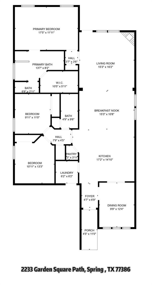 2233 Garden Square Path, House other with 3 bedrooms, 2 bathrooms and 2 parking in Spring TX | Image 32
