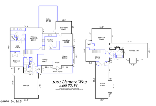 1001 Lismore Way, Leland, NC, 28451-9267 | Card Image