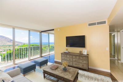 Remodeled 1BR 1 bath 7th floor unit with ocean and mountain views. (Enhanced with virtual staging). | Image 1