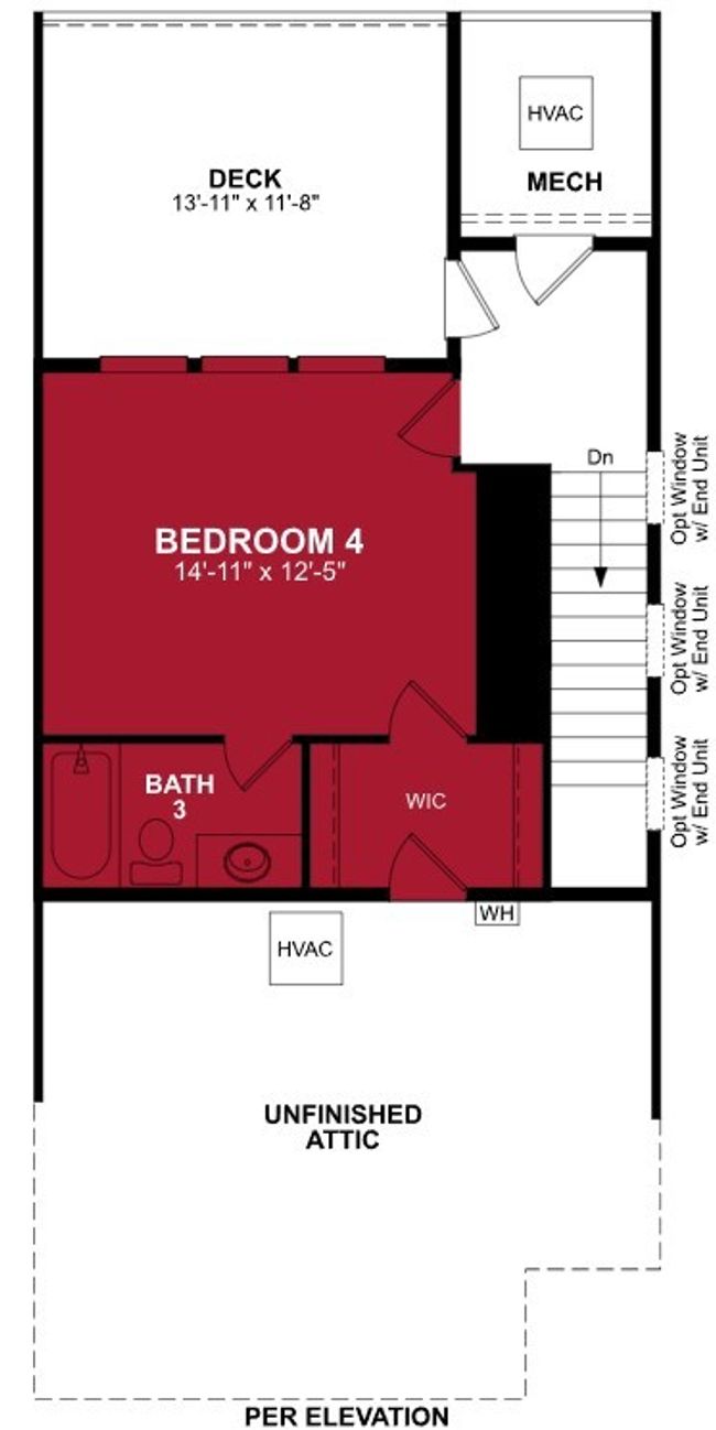 Beazer Homes Plano Gateway Rosemary floorplan. | Image 12
