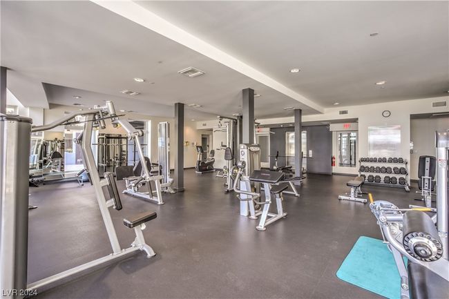 2 Story Fitness Center Overseeing the Pool & Spa Area | Image 38