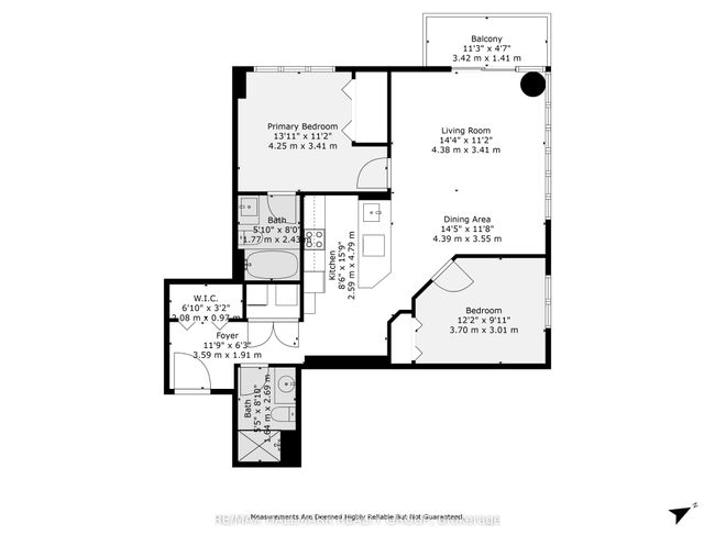 1304 - 90 Landry St, Condo with 2 bedrooms, 2 bathrooms and null parking in Vanier ON | Image 34