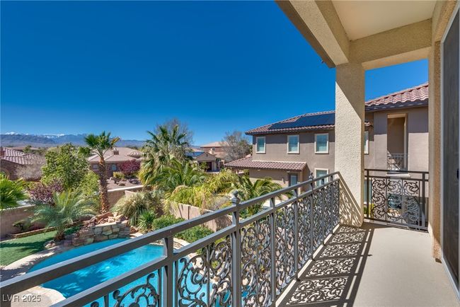 Balcony with a residential view and a mountain view | Image 56