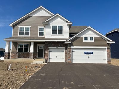 Open-concept floorplan allows for easy conversation and flow between kitchen, family room, and informal dining area! | Image 1