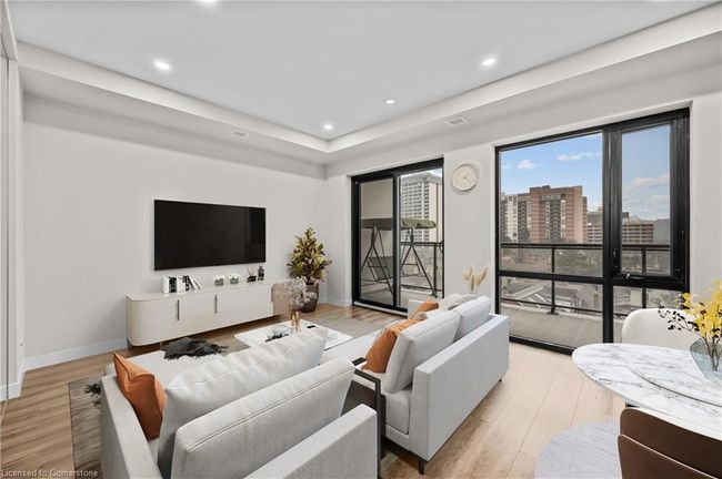 601 - 15 Queen St S, House attached with 1 bedrooms, 1 bathrooms and null parking in Hamilton ON | Image 8