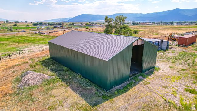 View of outbuilding with a mountain view and a rural view | Image 20