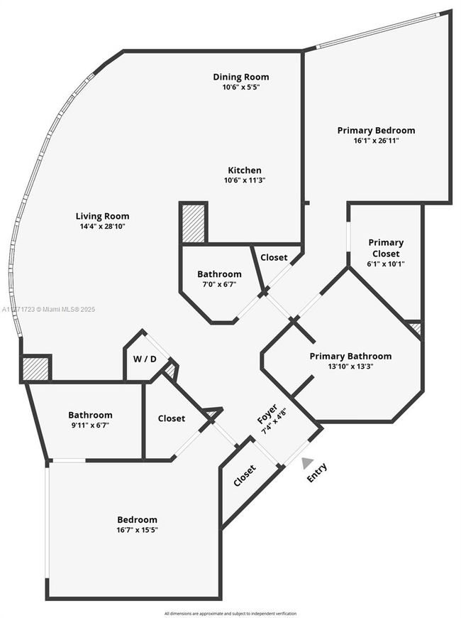 APT-1007 - 333 Las Olas Way, Condo with 2 bedrooms, 3 bathrooms and null parking in Fort Lauderdale FL | Image 54