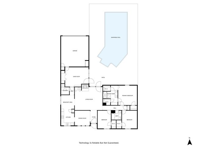 Floor plan is deemed highly reliable but not guaranteed. | Image 36