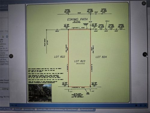 Lot 823 Eskimo Path, Angleton, TX, 77515 | Card Image