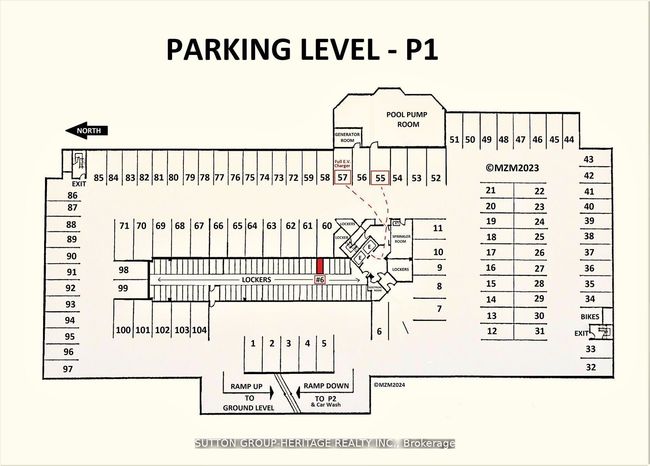1206 - 712 Rossland Rd E, Condo with 2 bedrooms, 2 bathrooms and null parking in Whitby ON | Image 39