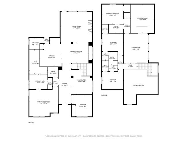 Highland Homes Model Home Floorplan with Primary Bedroom down, 3 bedrooms up, and 3.5 baths. | Image 29