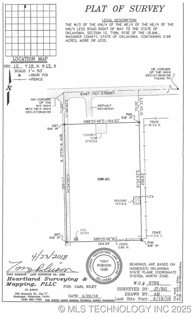 7111 S 277 Th East Ave, Home with 0 bedrooms, 0 bathrooms and null parking in Broken Arrow OK | Image 30