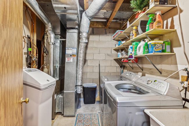 Laundry/Utility/Storage with new furnace in 2022 & water softener in 2021 | Image 21