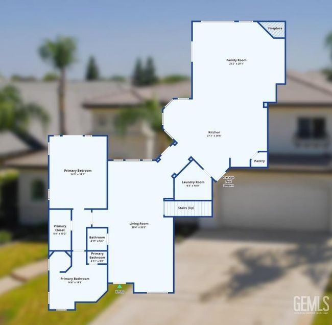2416 Edingal Dr, House other with 4 bedrooms, 3 bathrooms and null parking in Bakersfield CA | Image 4