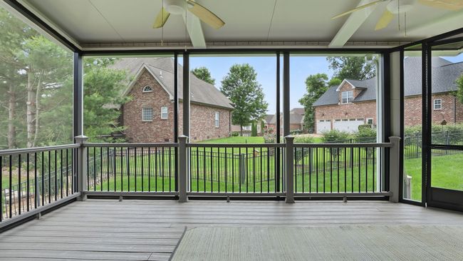 Covered and screened-in deck. | Image 33