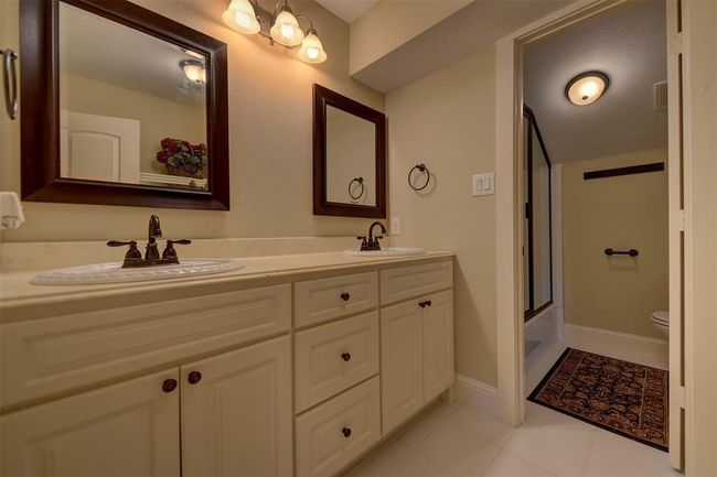 Second floor bath with double sinks | Image 37