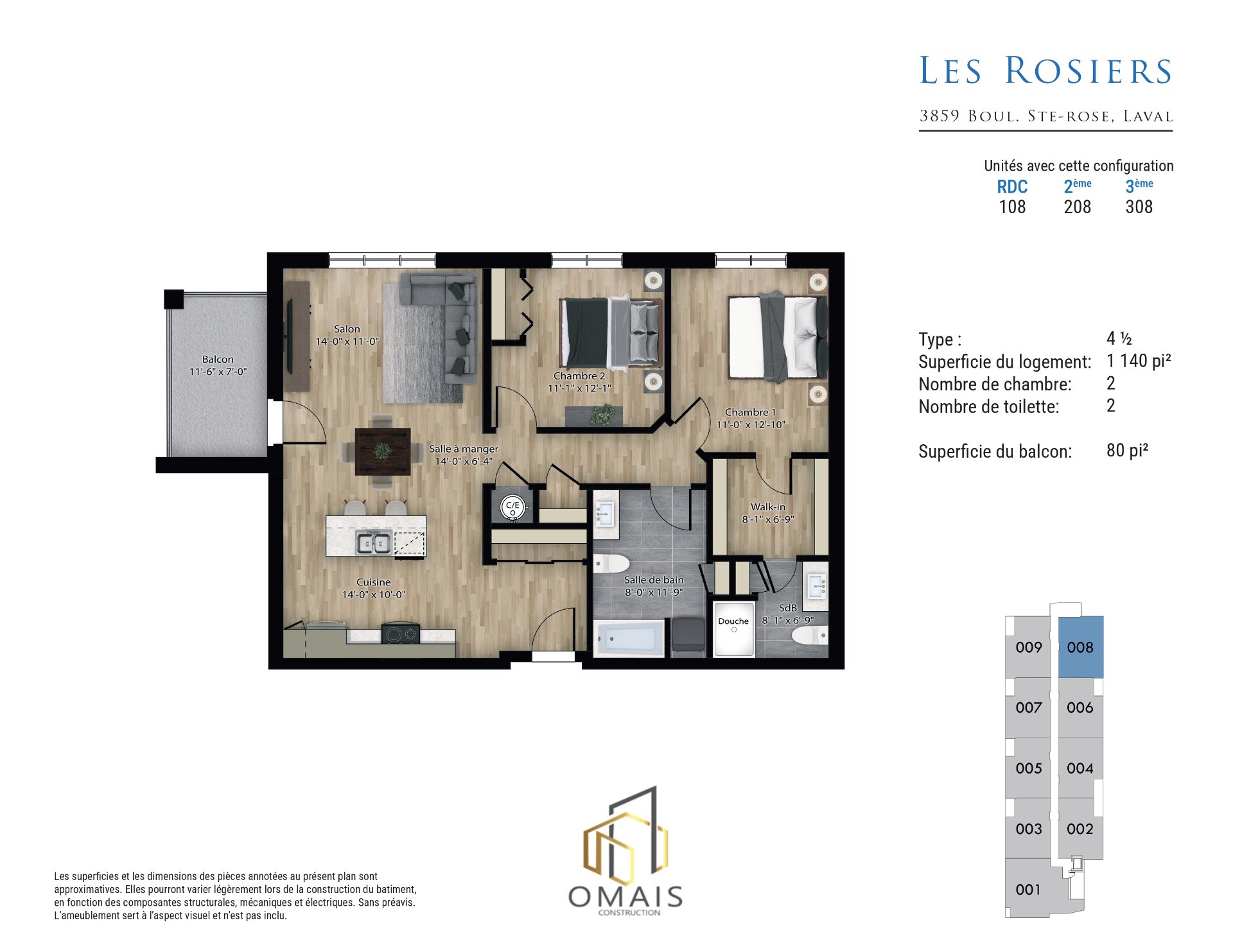 Residential Lease in Laval (Sainte-Rose) 5