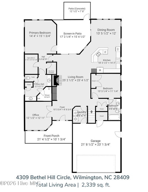 4309 Bythal Hill Cir, Wilmington, NC, 28409-1203 | Card Image