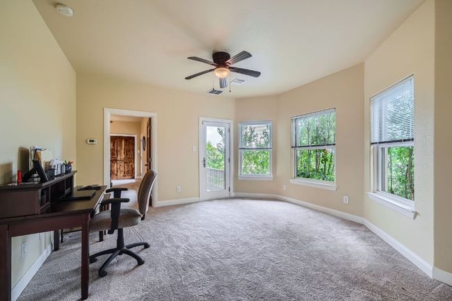 Flex Space at top of stairs; w/ access to balcony overlooking backyard | Image 23