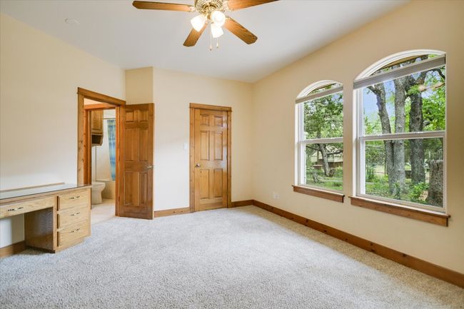 Bedroom 3 & 4 share the Jack & Jill Bath. this one has a view of the garden and a built in desk. Large walk in closet. | Image 18