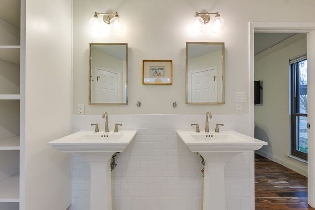 Primary Bathroom pedestal sinks | Image 16