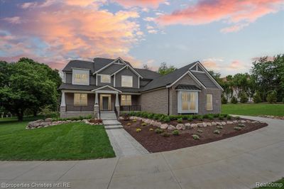 44444 Thornapple Lane, Home with 5 bedrooms, 4 bathrooms and null parking in Northville Twp MI | Image 2