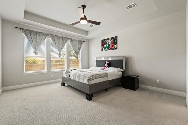Primary bedroom with trey ceilings | Image 18