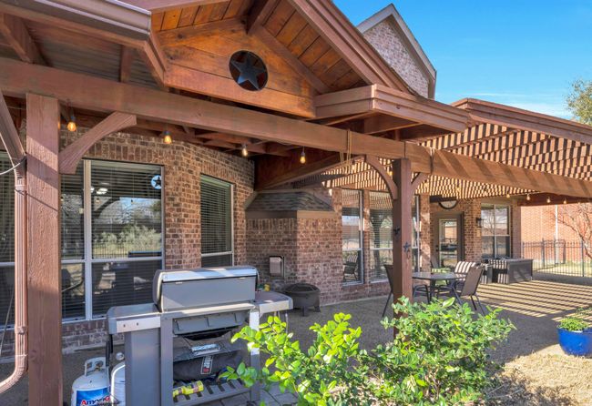 View of covered patio | Image 6