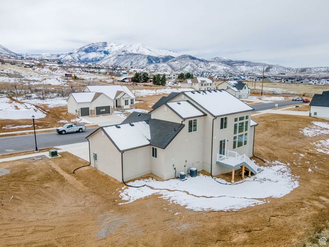 aerial view featuring a residential view and a mountain view | Image 16