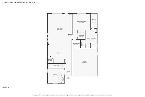 4723 S 99th Dr, Tolleson, AZ, 85353-4450 | Card Image