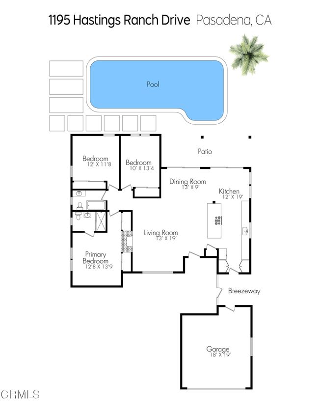 1195 Hastings Ranch Rd, House other with 3 bedrooms, 2 bathrooms and 2 parking in Pasadena CA | Image 34