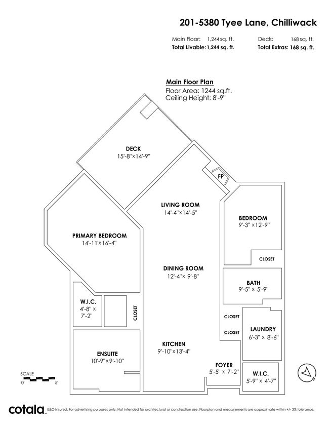 201 - 5380 Tyee Lane, Condo with 2 bedrooms, 2 bathrooms and 1 parking in Chilliwack BC | Image 38