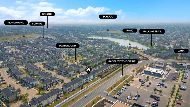 2702 - 111 Tarawood Lane Ne, Townhouse with 3 bedrooms, 3 bathrooms and 1 parking in Calgary AB | Image 43