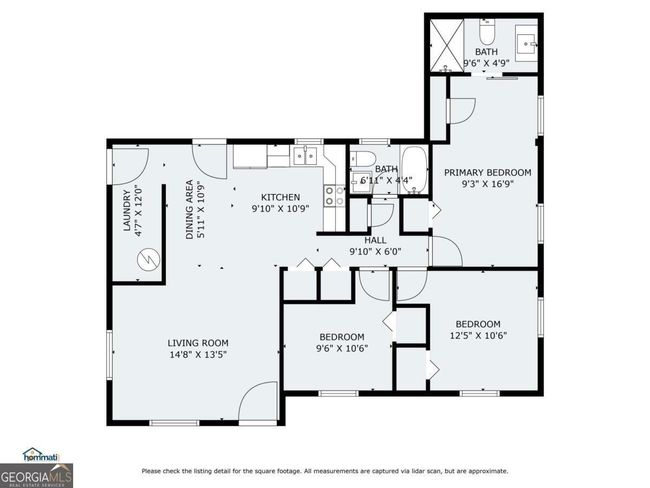 3650 Adkins Rd Nw, House other with 3 bedrooms, 2 bathrooms and null parking in Atlanta GA | Image 14