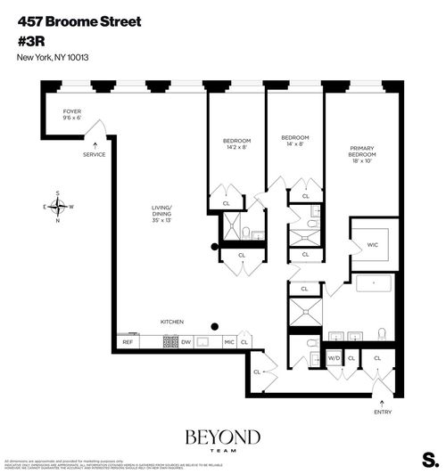 7-457 Broome Street, New York City, NY, 10013 | Card Image