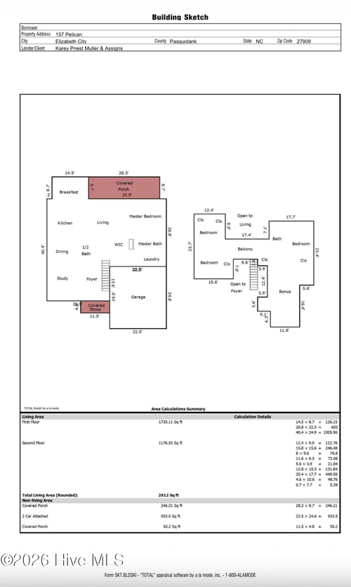 157 Pelican Pointe Dr, Elizabeth City, NC, 27909-7763 | Card Image