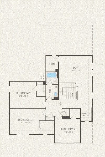 Pulte Homes, Beaumont floor plan | Image 3