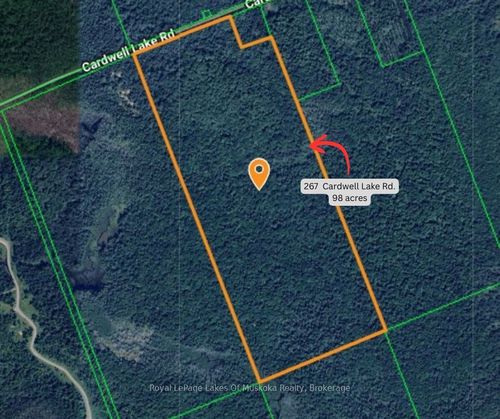 267 & 321 Cardwell Lake Rd, Utterson, ON, P0B1M0 | Card Image
