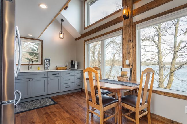 Cabin dining room and kitchen | Image 53