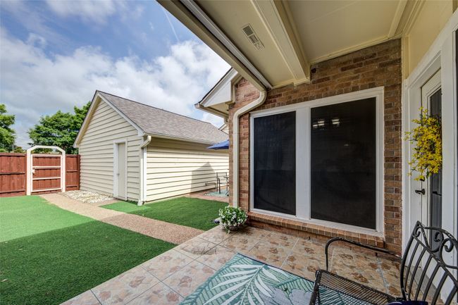 View of patio featuring an outbuilding | Image 28