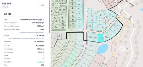 Lt 106 Highland Place, Pleasant Prairie, WI, 53158 | Card Image
