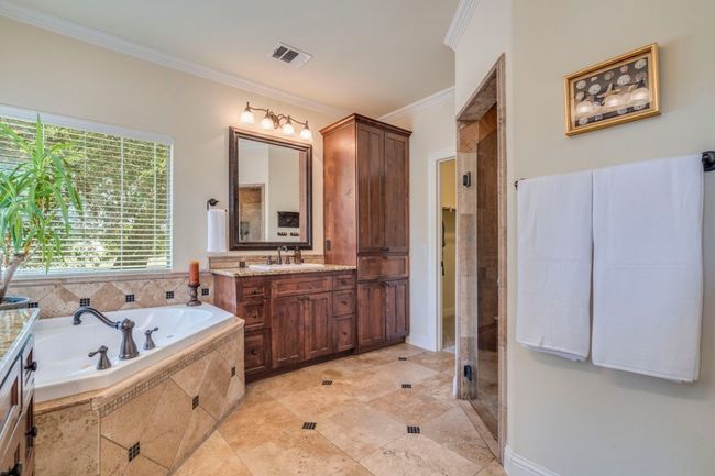 Primary bath with dual vanities | Image 15