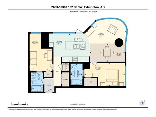 2603-10360 102 St Nw, Edmonton, AB, T5J0K6 | Card Image