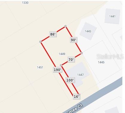 Land in POINCIANA