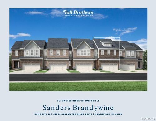 49554 Coldwater Ridge Drive, Northville Township, MI, 48168 | Card Image