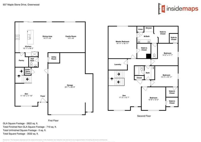 937 Maple Stone Dr, House other with 4 bedrooms, 3 bathrooms and null parking in Greenwood IN | Image 14